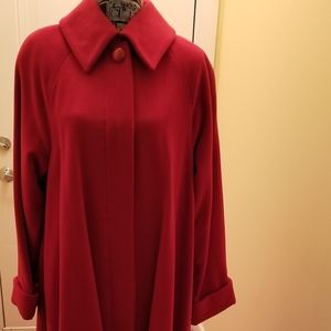 Red Maxi Coat